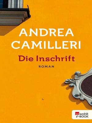 cover image of Die Inschrift